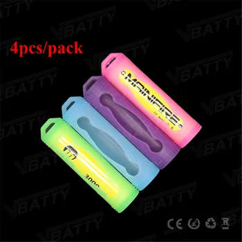 

Free Shipping 4pcs 18650 case Colorful silicone battery case 18650 rubber case holder for protecting 18650 battery