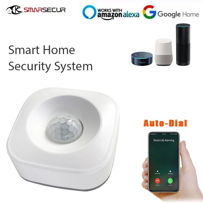 Motion PIR Sensor Detector WIFI Movement Sensor Smart Life APP Wireless Home Security System Motion PIR Sensor Detector WIFI Movement Sensor Smart Life APP Wireless Home Security System