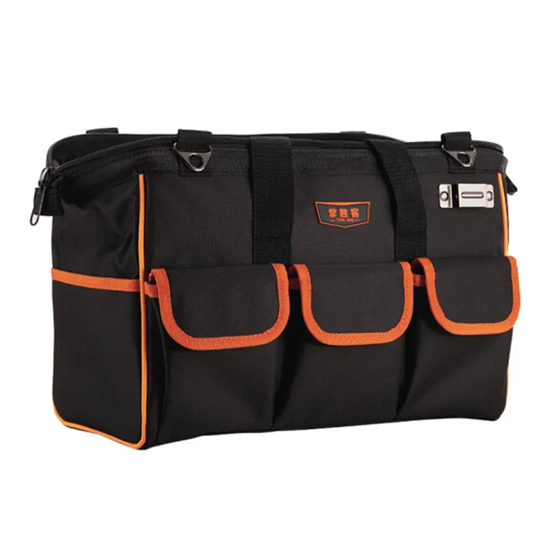 WINHUNT Tools Bag Oxford Cloth Waterproof Travel Bags Top Wide Mouth Tool Bag Organizer Crossbody Tool Bag Electrician