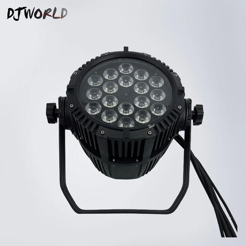 

18x18W RGBWA+UV 6in1 Stage Lighting DMX512 Waterproof Led Par Light Outdoor LED Par Cans DMX LED PAR Light 10Channels