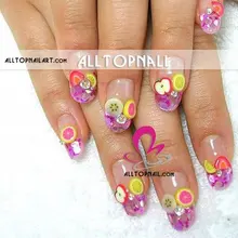 EMS-40000 шт смесь полимерной глины кусочки палочек для ногтей кусочки палочек