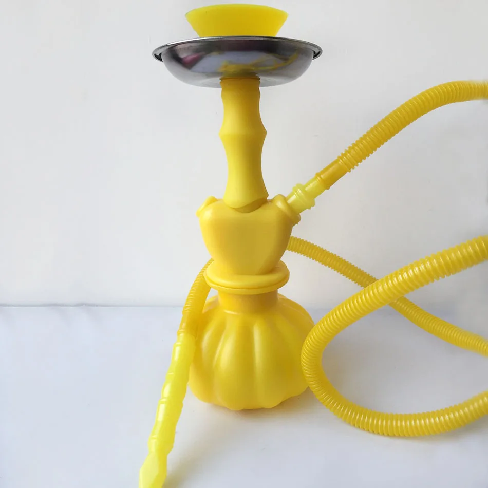 1 set 24cm silicon Hookah Shisha Smoking Pipe Chicha Hookahsin Shisha