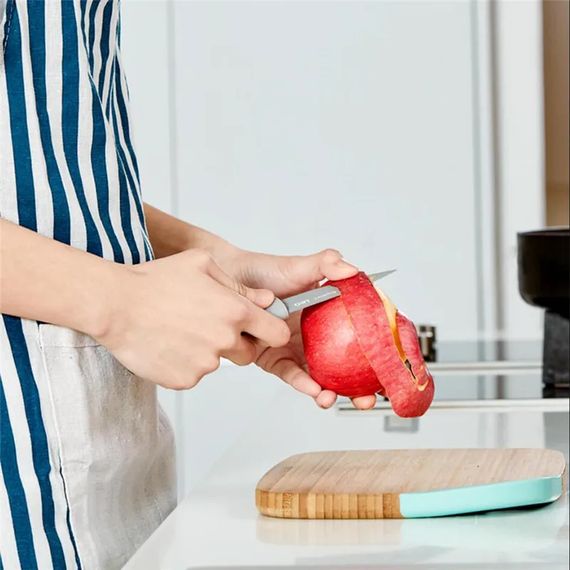 Новый Xiaomi BergHOFF стальной кухонный/Фруктовый нож антипригарный мясной шеф
