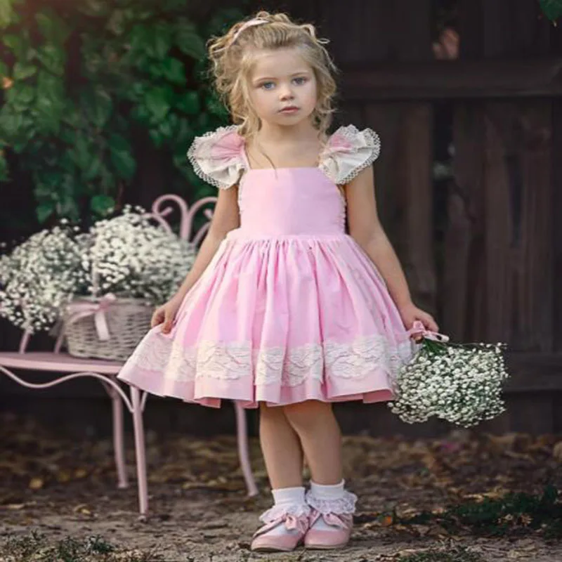 Summer new style for children 1 5 years baby girl princess dress petal