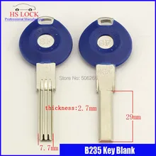 Эмбрион для ключей оптом пс двойная ванная двери ключ пустой ключ корпус ключа для вертикальный ключ режущая машина B235