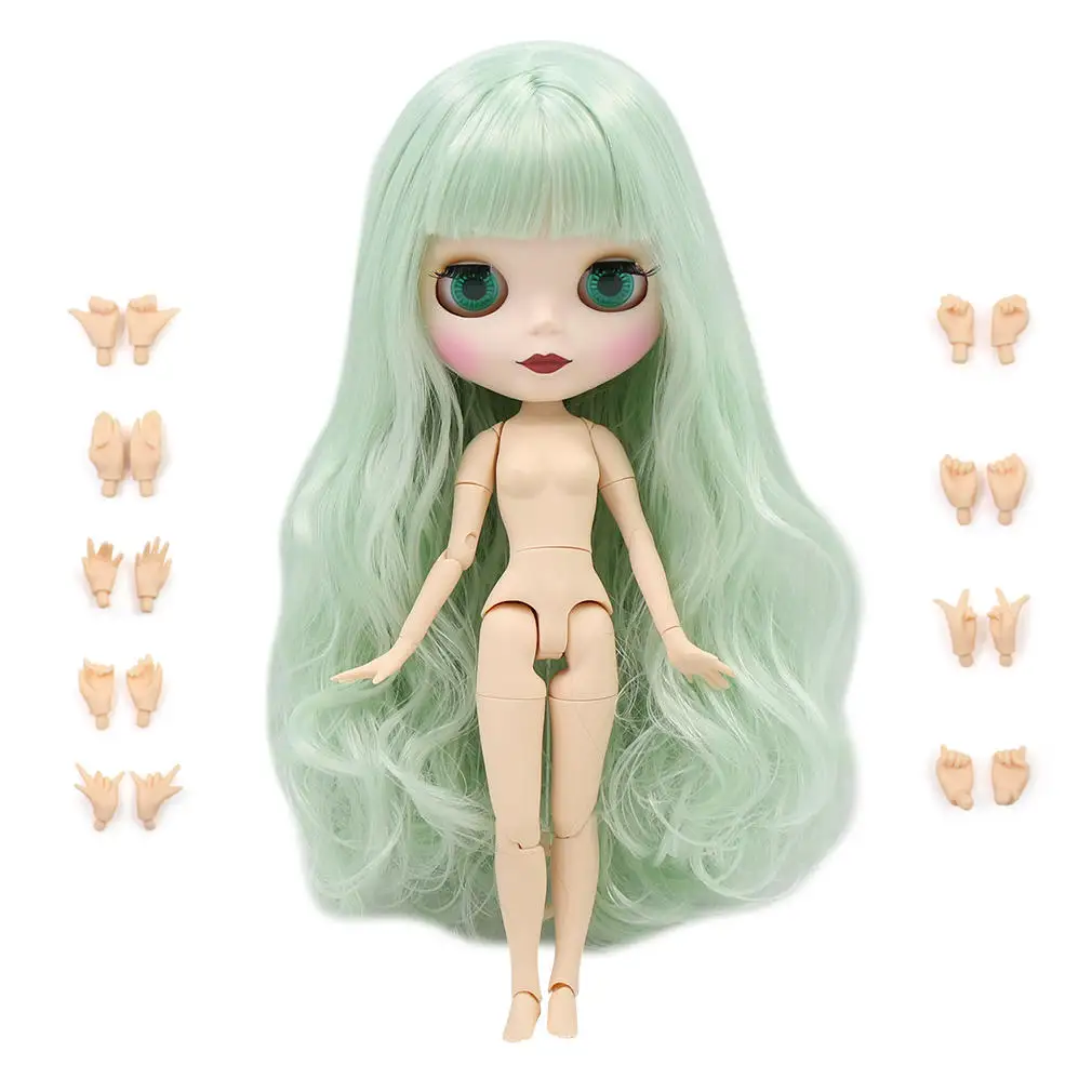 Ледяная фабрика Blyth кукла шарнир тело DIY игрушки BJD 30 см 1/6 модные куклы девочка подарок Специальное предложение на продажу - Цвет: tan skin