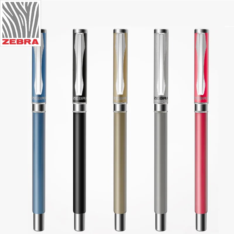 

1pcs ZEBRA C-JJ4-CN Gel Pen Metal Heavy Hand Signature Pen Business Gift Metal Signature