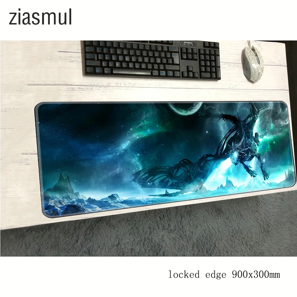 Игровой коврик для мыши Illidan с HD печатью 900x300x2 мм нетбука игровой большой