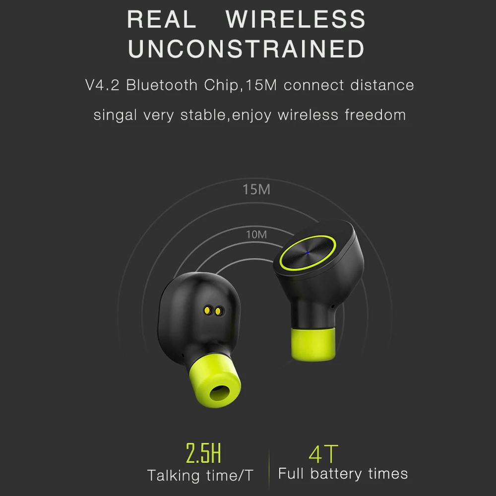 Lymoc GW10 TWS мини беспроводные наушники Bluetooth наушники магнит V5.0 гарнитура с HD микрофоном громкой связи для iPhone samsung Xiaomi