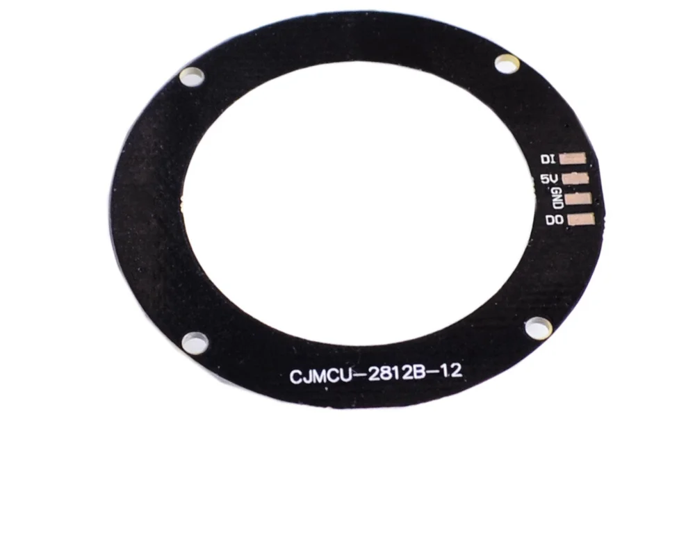 20 шт. D37 12bit WS2812 5050 RGB светодиодный умный полноцветные RGB кольцо развития пластины кольцо для Arduino Integrated модуль драйвера
