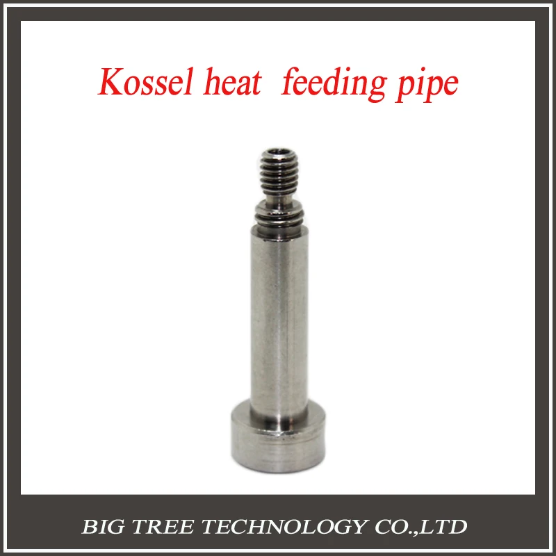 

3d printer parts/ accessory Kossel Rostock 3d printer stainless steel heat break feeding pipe