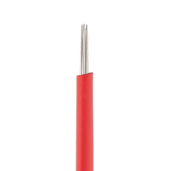 

100Pcs R5 Microblading Needles Manual Needles for Fog Eyebrow Microblading Round Needles Tattoo Tips for Permanent Makeup Tools