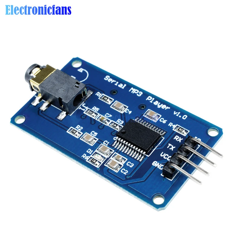 YX5300 MP3 Musik Player Modul Serial UART TTL Module Arduino Raspberry
