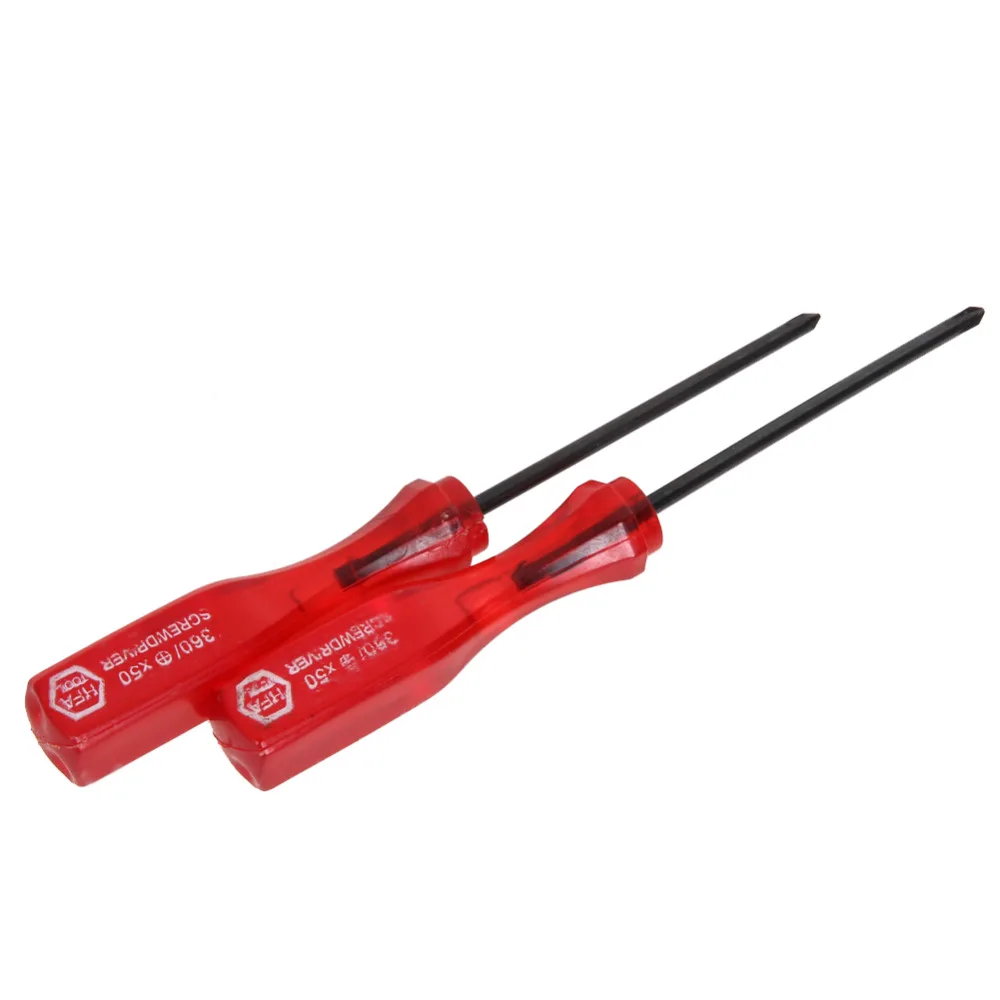 

Cheap 2Pcs Tri-wing Triangle Screwdriver Repair Tools For Nintendo NDS DS Lite NDSL Wii GBA SP Gaming Accessories Red RepairTool
