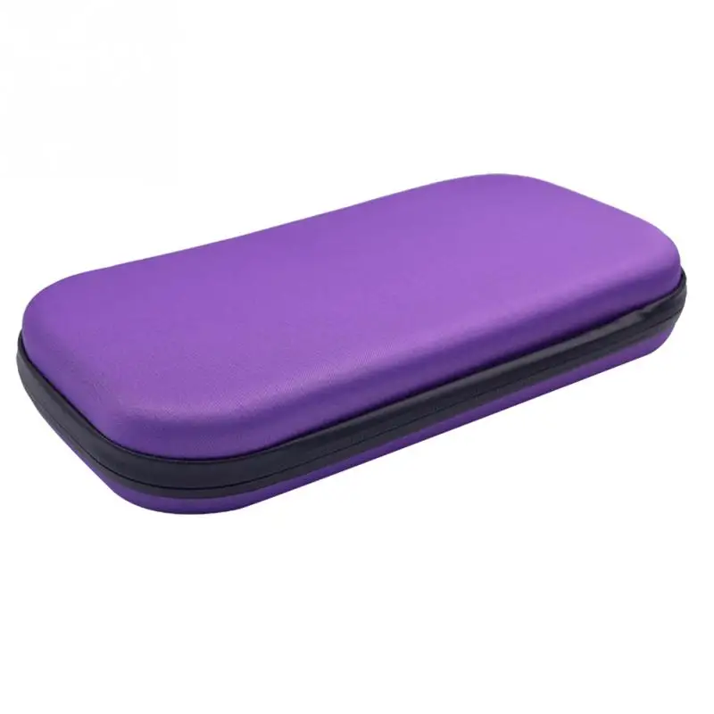 EVA стетоскоп жесткий чехол для хранения Органайзер многофункциональный ящик для хранения на молнии сетчатый карман подходит для престижа Тэйлор перкуссионный молоток - Цвет: Фиолетовый
