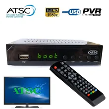 America Mexico Canada USA Warehouse ATSC TV BOX DIGITAL Terrestrial BROADCAST CONVERTOR 1080P HDMI RECEIVER EPG