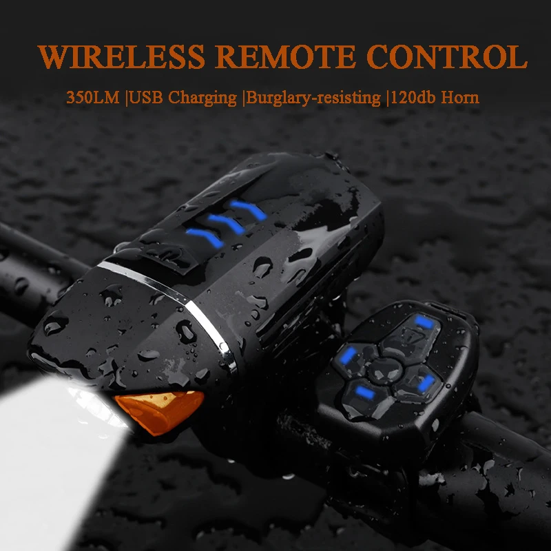 Sale Wireless Remote Control Bicycle Light Car Headlight With 120db Horn Alarm Function USB Charging Night Riding Equipment 0 Sale Wireless Remote Control Bicycle Light Car Headlight With 120db Horn Alarm Function USB Charging Night Riding Equipment 0