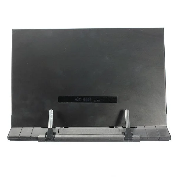

HGHO-Adjustable Angle Foldable Portable Reading Book Stand Document Holder Desk