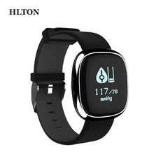 HLTON умный браслет с Bluetooth фитнес-трекер полоса кровяного давления водонепроницаемые часы с Bluetooth браслет здоровья для iOS Android