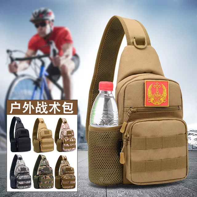 

Tactical Camouflage Outdoor Chest Bag Unisex Oxford Water Proof Shoulder Crossbody Bag Male Sports Travel Bag Casual Handbag