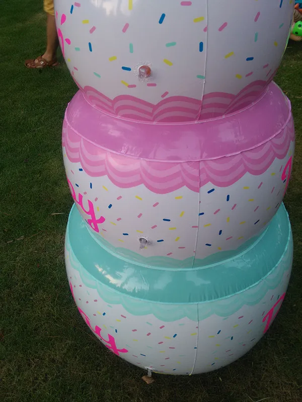 1.8meter inflatable birthday cake (7)