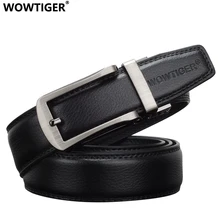 WOWTIGER męskie skórzane wysokiej jakości mężczyzna luksusowy gatunku projektanta automatyczna klamra regulująca pasy dla mężczyzn cinturon hombre ceinture