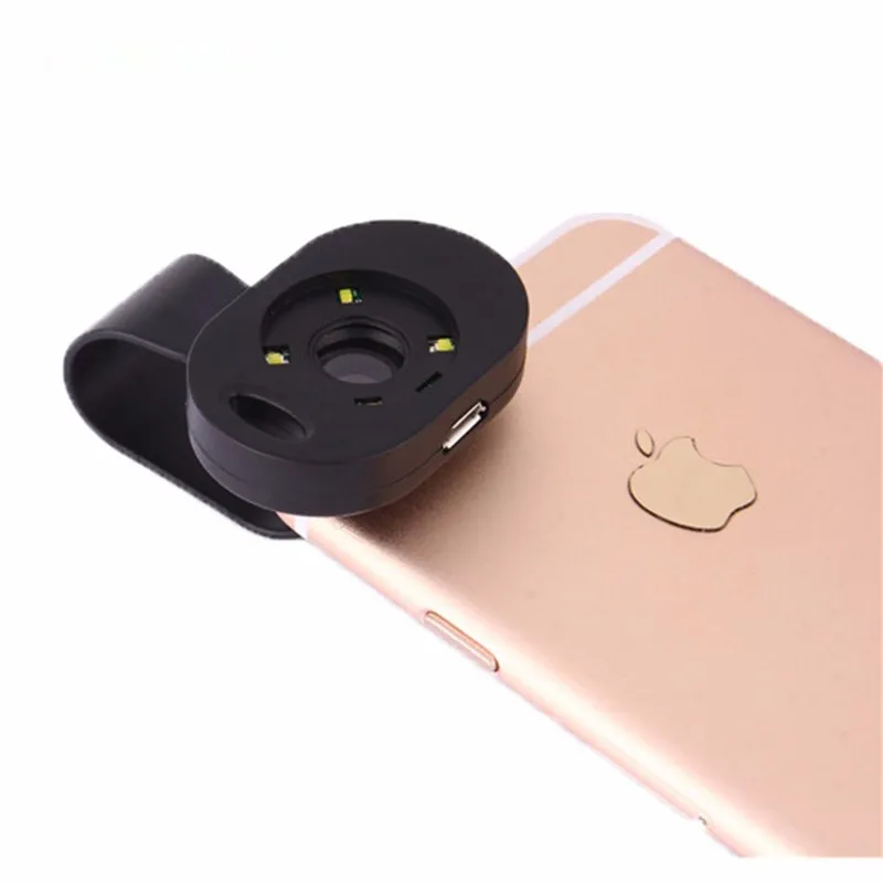 

2017 120x macro lens with LED light For iphone 7 6 6s Plus 5 s Camera Mobile Phone macro lentes lenses For xiaomi redmi Note 3