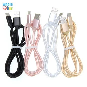 

100pcs USB Type C Cable USB C Fast Charging Data Cable for Samsung Galaxy S9 S8 Plus Mobile Phone Charger Cable for Xiaomi Mi 8