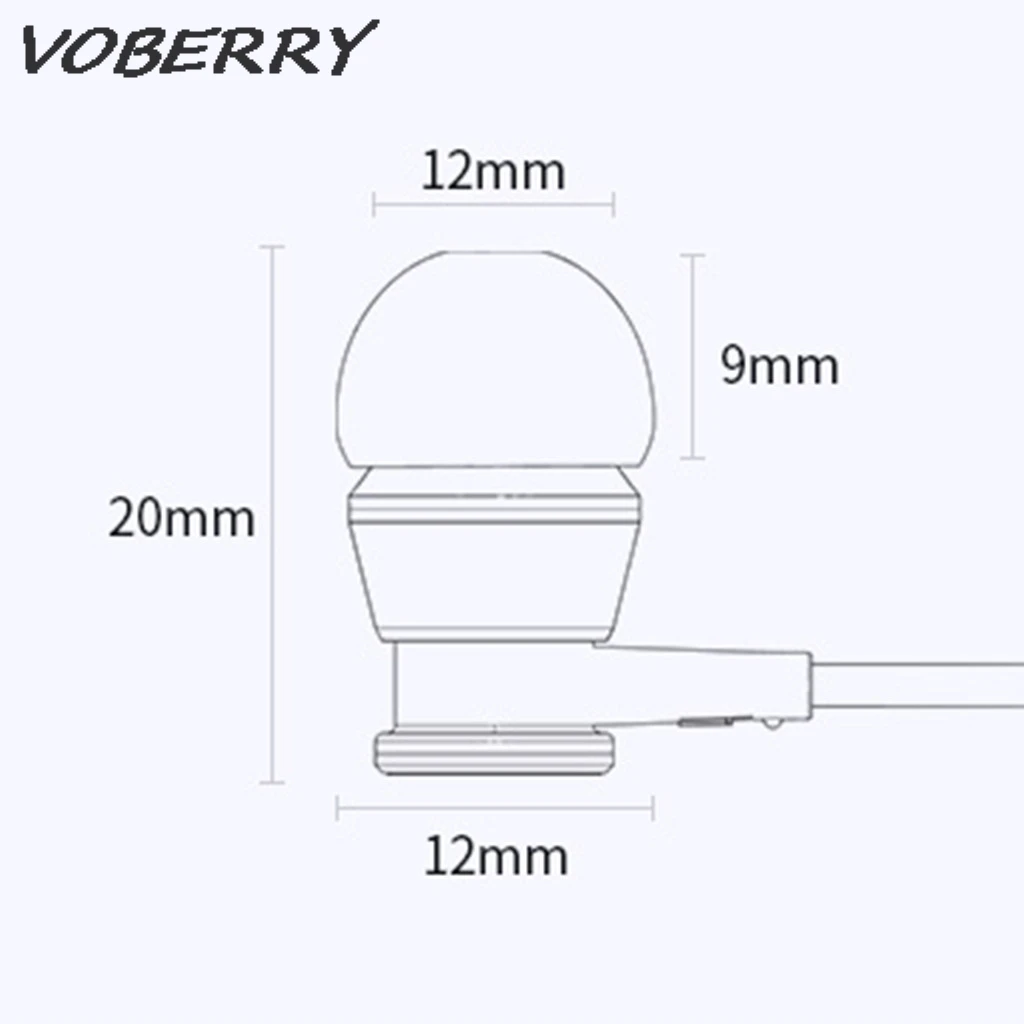 Универсальные стерео наушники вкладыши VOBERRY 3 5 мм с микрофоном для наушников Apple