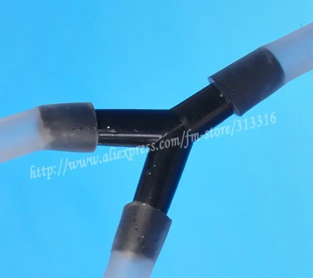 Elite Plastic Y Airline Connector for Aquarium,Air Tube Tubing