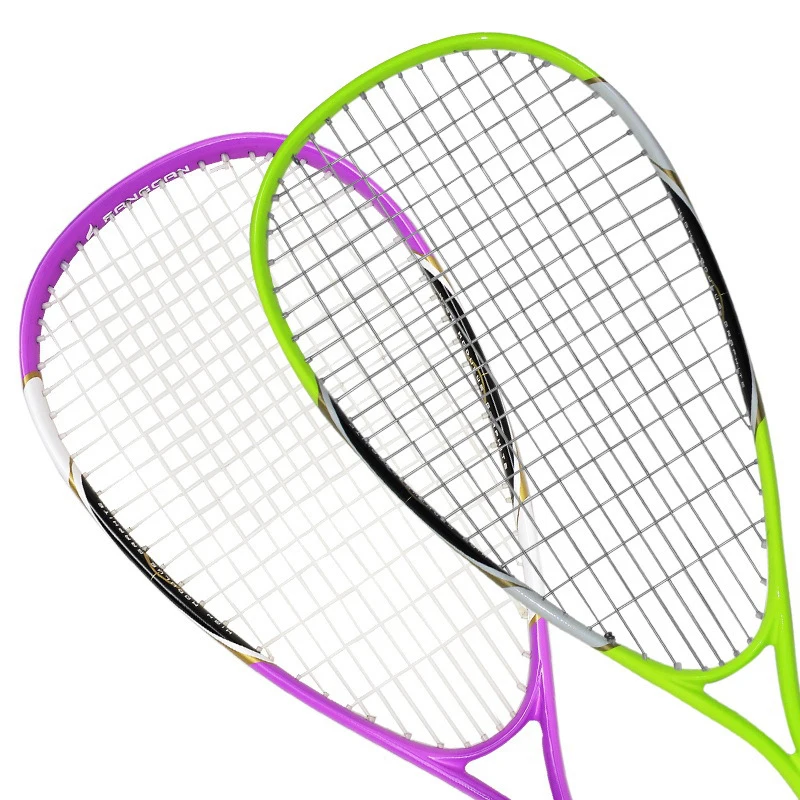 

Women Men Professional Squash Racket Aluminum With Carbon Fiber Material For Squash Sport Training Beginner With Carry Bag