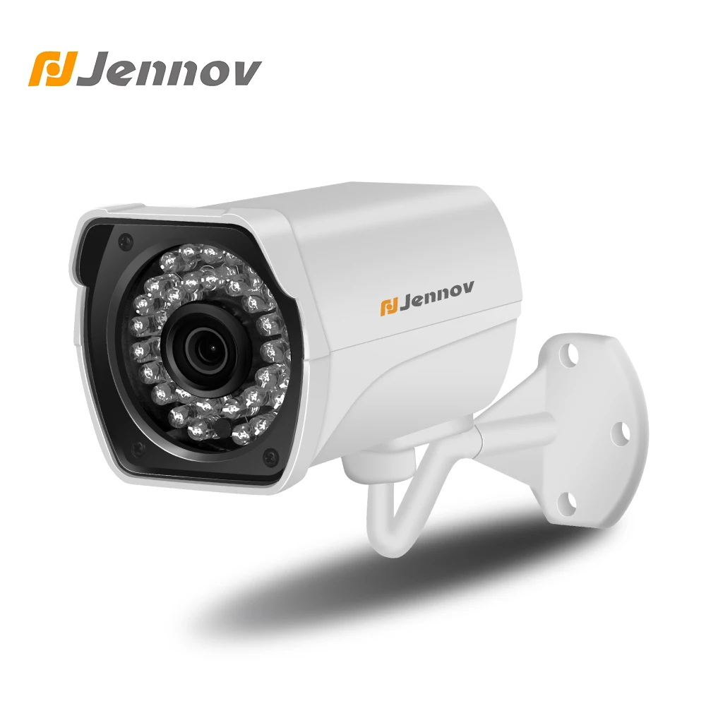 

Jennov 2MP 1080P Outdoor IP Camera POE Home Security Camera Video Camera For Surveillance ONVIF CCTV HD Night Visison P2P 3.6