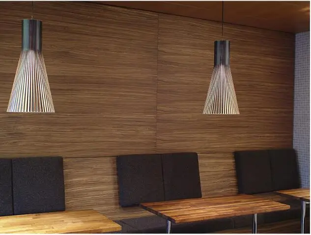 

Northern Europe Style Dia25/30 Coffee shop/ Resturant wooden bar lamps wooden thinning wood/black/white E27 wood pendant lamps