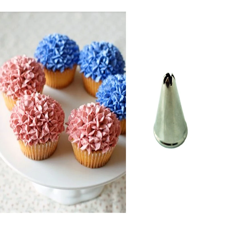 

#CP25 Cupcake Decorating Tools Cream Nozzles Pastry Tips Sugarcraft Cake Baking Decorating Tool