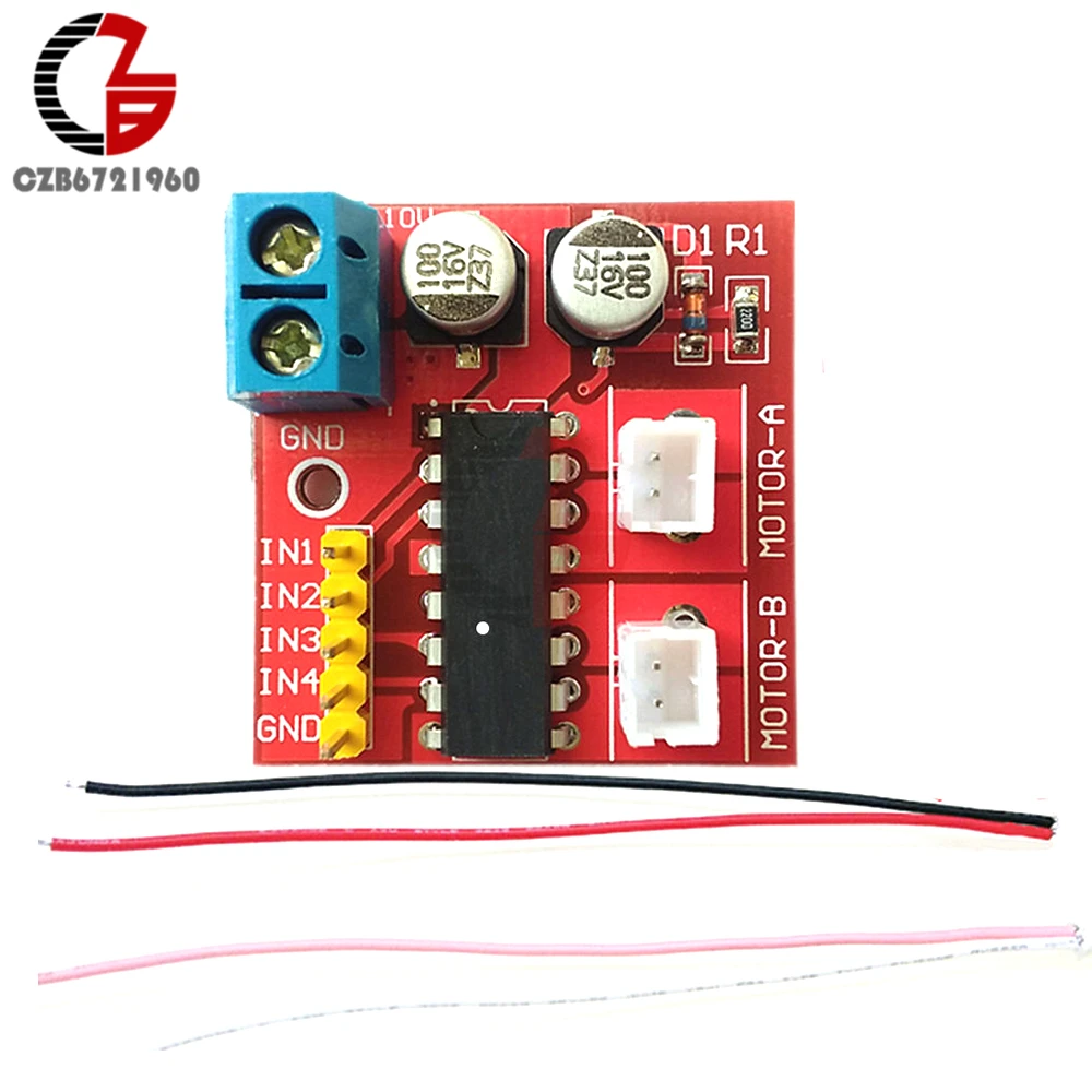 2.5A Mini Dual Channel DC Motor Driver Module Beyond L298N PWM Speed Control Kit