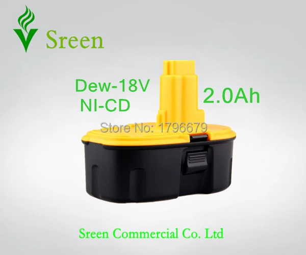 2000mAh New NI CD Emergency Rechargeable Power Tool Battery Replacement