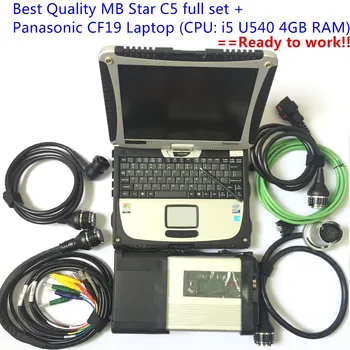 

Best Quality MB Star C5 SD Connect C5 P.anasonic CF19 CF 19 CF-19 Laptop(i5 U540 4gb)2020.06 software 1tb hdd ready to use mb c5