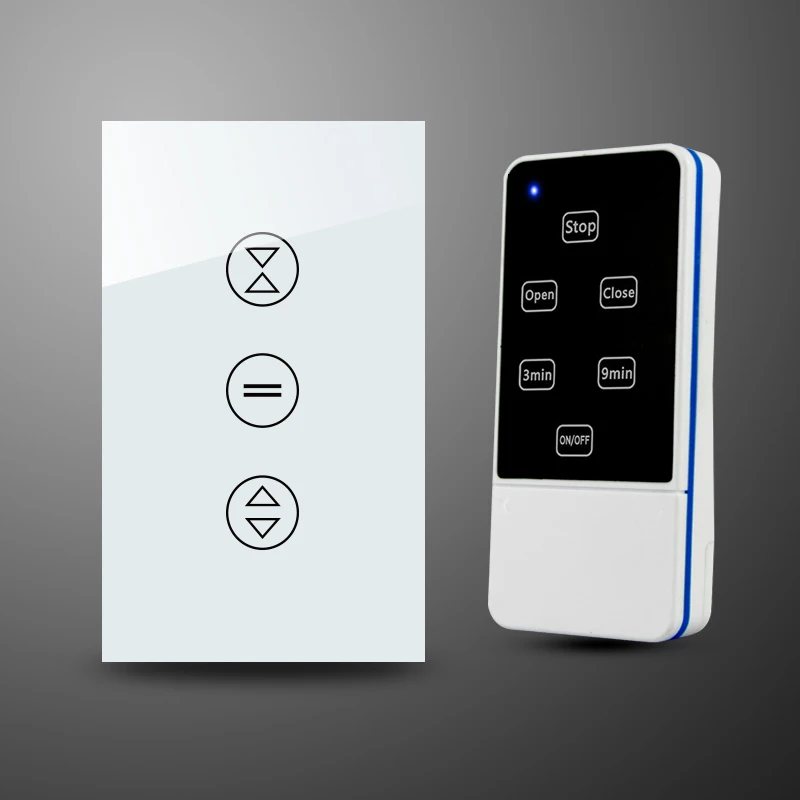 ASEER, настенный выключатель Умный дом беспроводной электронный занавес переключатель 1000 Вт, RF 433 МГц настенный Wi-Fi адаптер Управления по Broadlink RM PRO