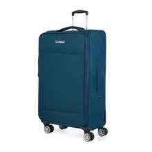 Jaslen модель Helsinki мягкий чемодан Большой Путешествия 4 колеса двойной полиэстер три цвета 101070