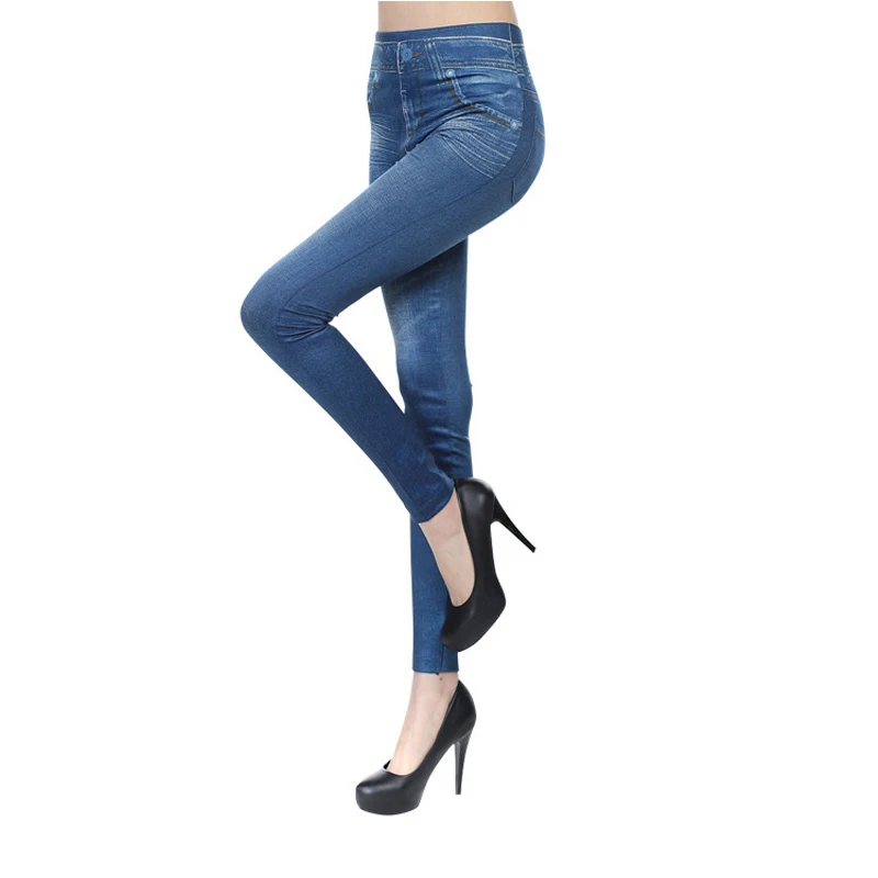 

autumn period and the speed to sell imitation cowboy leggings female amazon sells nine points of yiwu factory overseas