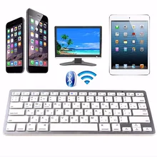 Russian Mini font b Wireless b font Bluetooth 3 0 Slim font b Keyboard b font