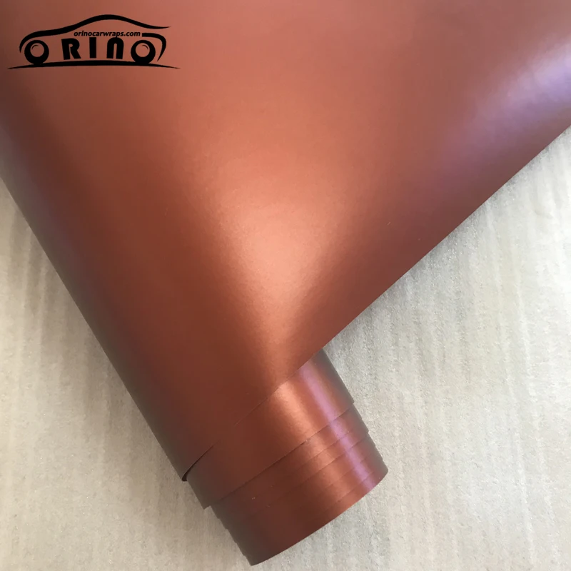 Metallic Chrome Coffee Vinyl Film Wrap-3