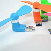 100 шт./лот Портативный Супер Бесшумный USB кулер охлаждающий мини-вентилятор для Android Phone PC