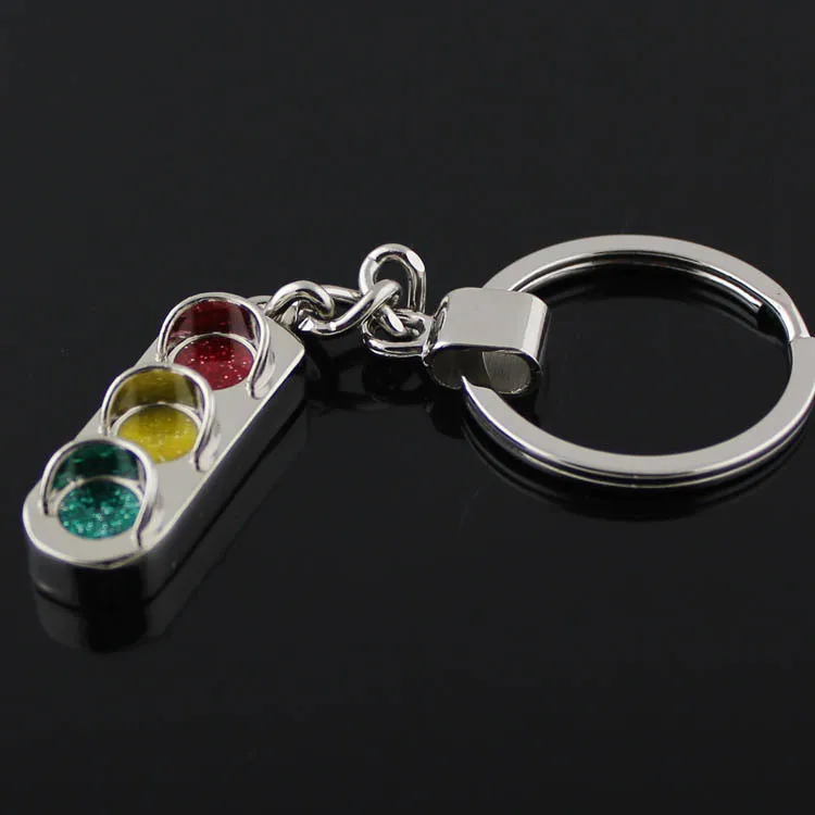 

traffic lights keychain key holder high quality portachiavi key ring llaveros hombre creative chaveiro sleutelhanger