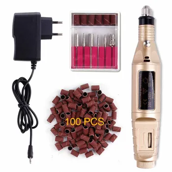 

1set Professional Electric Manicure Machine Pen Pedicure Cutters Polish Nail File Tools Nail Drill Milling Machine Apparatus