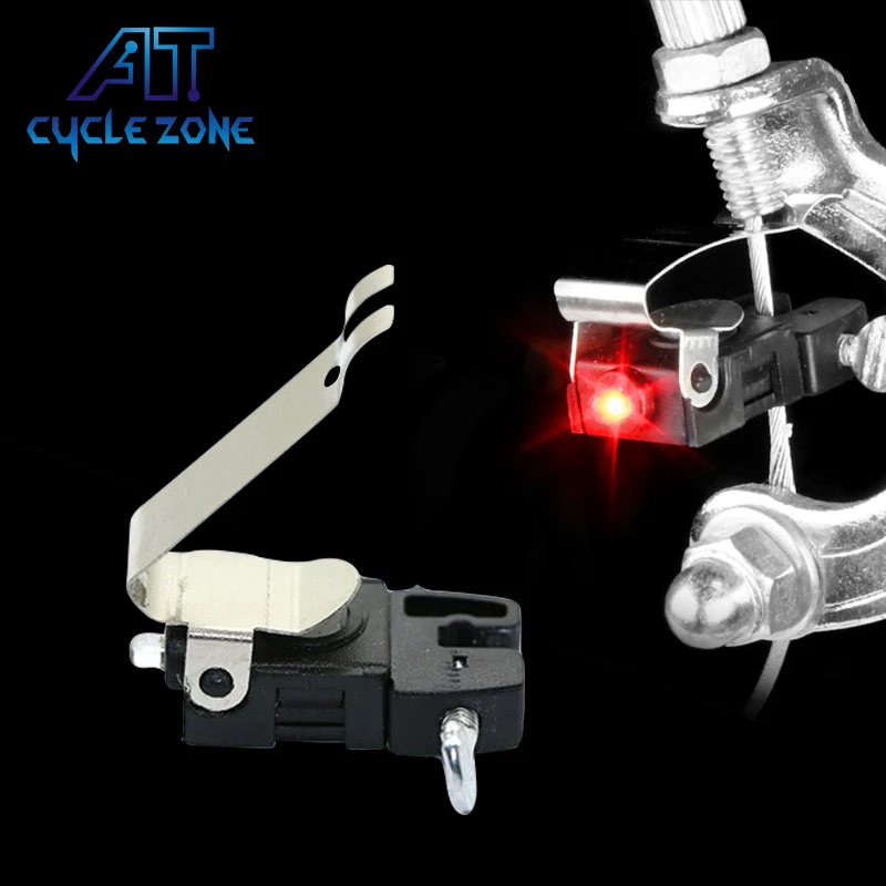 Cycle Zone 2pcs/set Bicycle Brake Lights LED Taillights Safety Warning