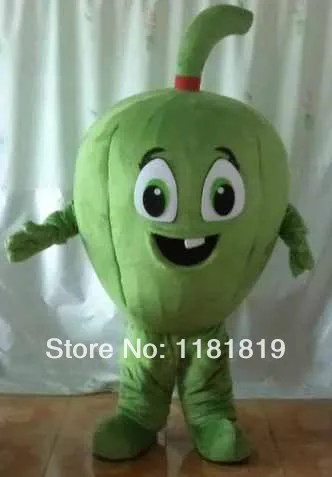 

MASCOT Vegetable Green Pepper mascot costume custom fancy costume anime cosplay kits mascotte fancy dress carnival costume