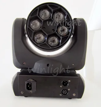 

( 8 pcs / lot ) 6*12W LED Bee Eye Moving Heads LED Beam Moving heads Light For Stage Lighting Effect