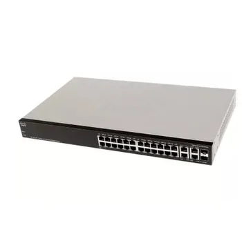 

used SF300-24P 24-port 100M POE switch 24-port isolation switch