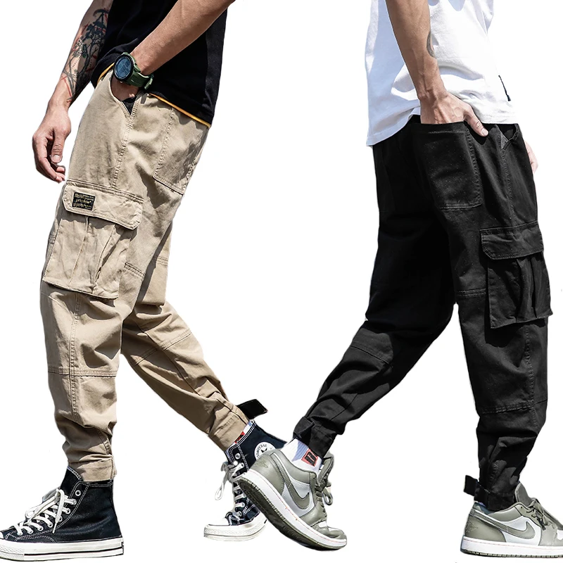 

Fashion Streetwear Youth Mens Jeans Jogger Pants Yellow Color Boot Cut Slim Fit Leg Brand Ankle Banded Pants Tied Jeans Men